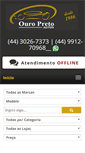 Mobile Screenshot of ouropretoautos.com.br